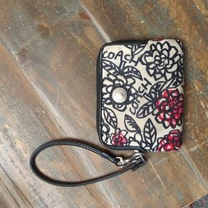 Small Coach Wristlet